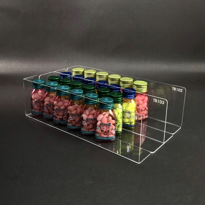 Kệ mica chữ L Enter TB102 270x40x80mm mica dày 2mm (RH)