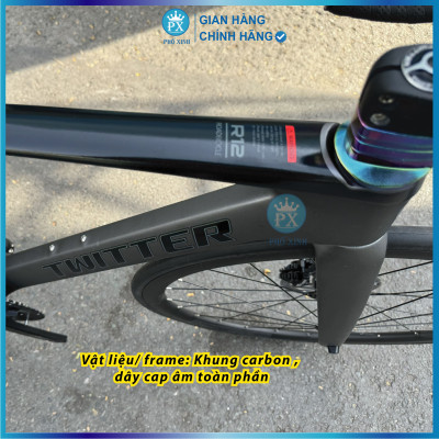  XE ĐẠP ĐUA TWITTER R12 PRO RS24 2024