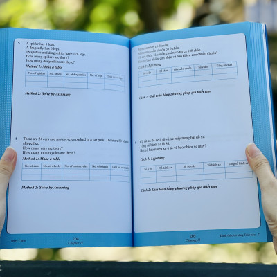 Combo sách Đánh thức tài năng toán học 2 và 50 thủ thuật toán ( 2 cuốn ), sách kiến thức toán học cấp 1 - Hiệu sách Genbooks