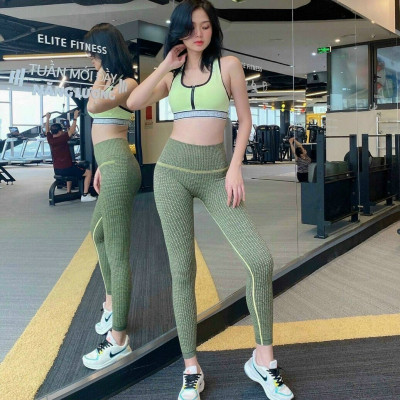 QUẦN LEGGING DÀI CHẤM MÔNG NỮ TẬP GYM YOGA CHẠY BỘ