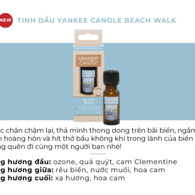 Tinh dầu Yankee Candle - Beach Walk (15ml)