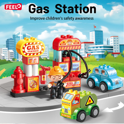 FEELO - 42011 - Lắp Ráp Trạm Xăng (43 Chi Tiết)