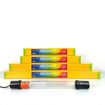 Đèn UV 75W AQUA SUV+ Diệt Khuẩn, Rêu Tảo Hồ Cá Koi , Xử Lý Nước Thải, Nước Sinh Hoạt Trong 7 Ngày