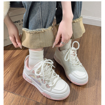 Giày thể thao nữ đế êm nhẹ, thoáng khí đế cao su đúc, chống trơn trượt hạn chế mòn – GNU2076