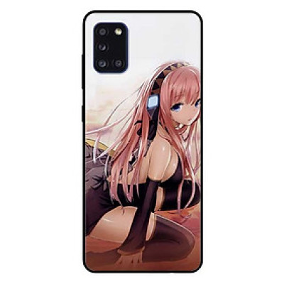 Ốp lưng dành cho Samsung A31 mẫu Anime Cô Gái Tất Đen