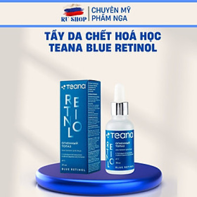 Peel da nhẹ tẩy da chết hóa học acid trái cây Teana Retinol sáng da, giảm mụn