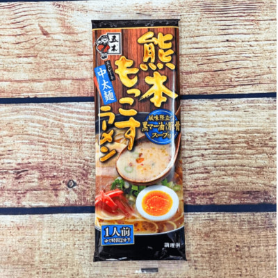 Mì Ramen Kumamoto Mokkos Dry Vị Nước Tương Và Xương Heo Hầm