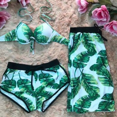 Set Đồ Bơi Nam Nữ Phối Màu