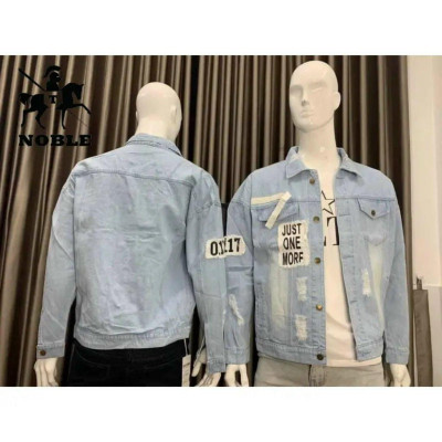 Áo khoác jean nữ Just one more bao chất cá tính-A3124