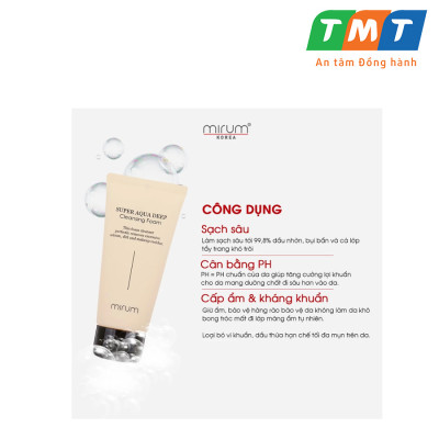 [HÀNG CHÍNH HÃNG] Sữa Rửa Mặt Mirum