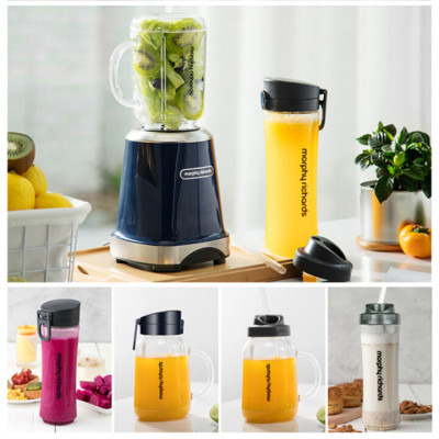 Máy Xay Sinh Tố 2 Ly Cao Cấp Morphy Richards - Dung tích 600ml - Công suất 300W - Tốc độ xay 24000 RPM - Hàng Nhập Khẩu