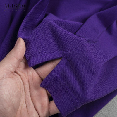 Áo Polo Nam Cộc Tay Trơn Màu Tím ALIGRO ALGPLO27