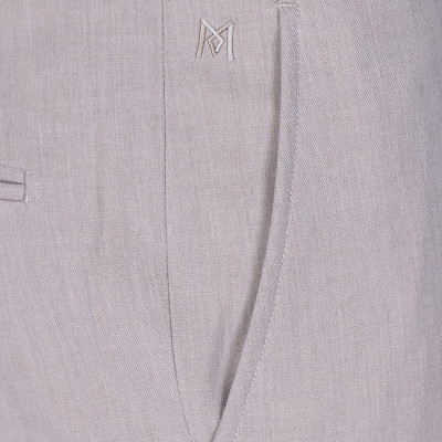 Quần tây nam không ply ống vàng xám ôm Khatoco Q1M578S0-CNVA221-2411-0