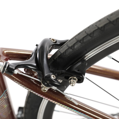 Xe đạp thể thao tay cong CALLI R3.5 khung hợp kim nhôm, 14 tốc độ