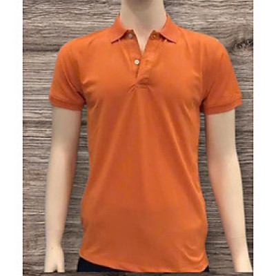 Áo thun nam có cổ vải thun cá sấu, dáng vừa