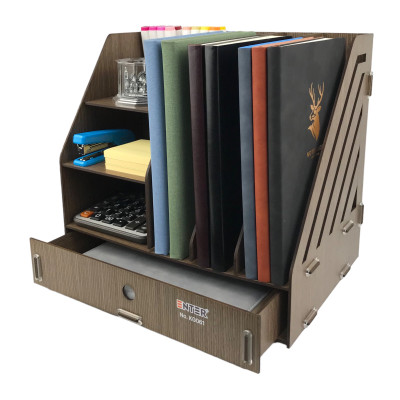 Kệ hồ sơ gỗ Enter KG061 lắp ráp