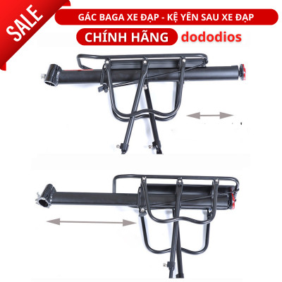 Kệ Yên Sau Gác Baga dododios Gắn Thêm Phía Sau Cho Xe Đạp Vào Cốt Yên cho xe đạp địa hình và leo núi - Hàng chính hãng dododios