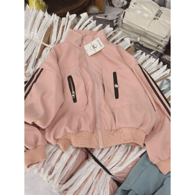 [LZ] Áo khoác nữ 2 dây kéo siêu hot hàng đẹp-A2137