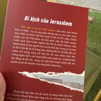 MỘT NGÀY TRONG ĐỜI ABED SALAMA (BI KỊCH CỦA JERUSALEM) - Nathan Thrall - LightBooks