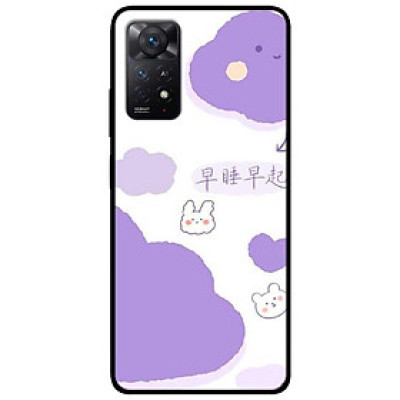 Ốp lưng dành cho Xiaomi Redmi Note 11 Pro mẫu Mây Tím