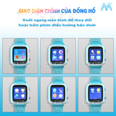 Đồng hồ Thông minh 25 GAME Y8S gắn thẻ nhớ 32G Nghe nhạc Lắp Sim gọi Điện thoại không cần App Quản lý Hàng nhập khẩu