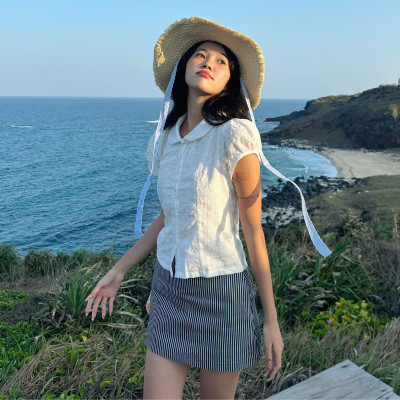 Chân váy nữ form ngắn chất vải kaki dễ phối đồ dành cho nữ Miracle Miều Est.2013