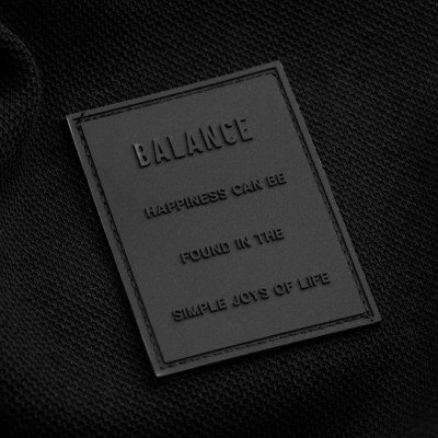 Áo Thun ROUTINE Tay Ngắn Dệt Jacquard Phối Nhãn Form Loose - 10S24TSS014 | LASTORE MENSWEAR