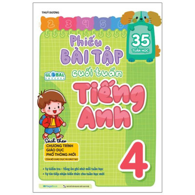 Phiếu Bài Tập Cuối Tuần Tiếng Anh - Lớp 4