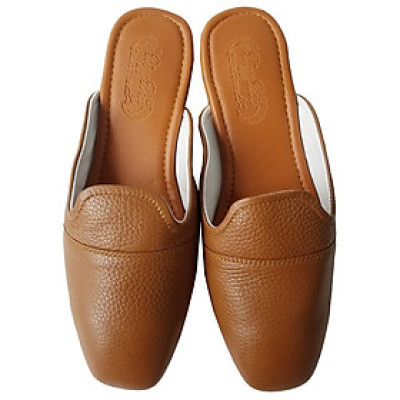 Dép Sục Nữ Da Bò Thật BIGGBEN Cao Cấp SBN58