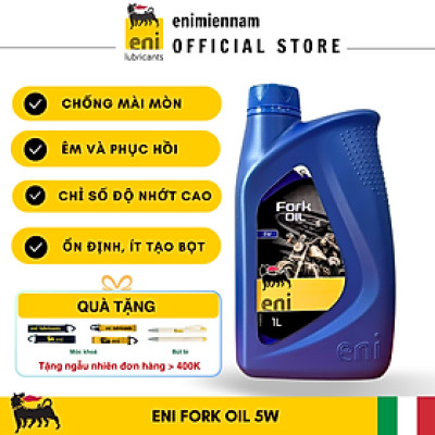 (HCM) Dầu phuộc Eni 5W nhập khẩu Ý
