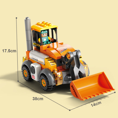 FEELO - 1659 - Xe công trình biến hình 6in1 (141 Chi Tiết)