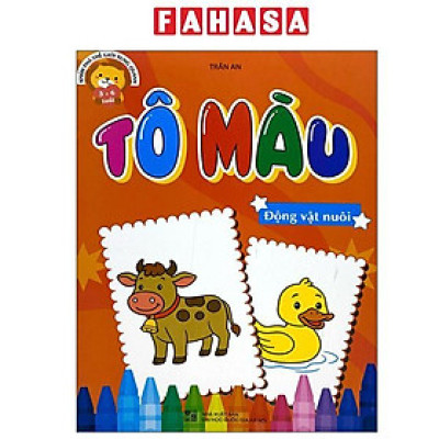 Sách - Khám Phá Thế Giới Xung Quanh - Tô Màu Động Vật Nuôi