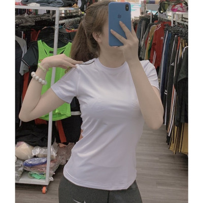 Áo Thun Nữ Tập Gym - Yoga Mát Rượi Thấm Hút Mồ Hôi Tốt