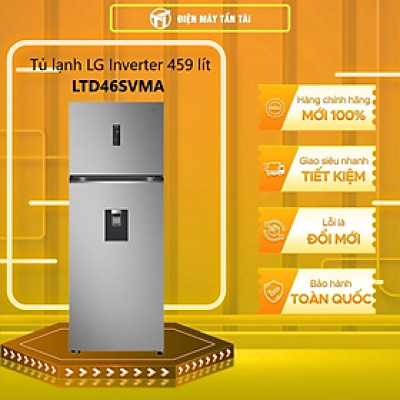 Tủ lạnh LG Inverter 459 lít LTD46SVMA - hàng chính hãng - giao nội thành HCM