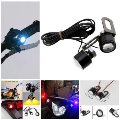 Combo 2 Đèn LED Trang Trí Xe Máy – Lắp Chân Gương Cực Dễ, Gắn Góc Cây Cảnh Cũng Chuẩn