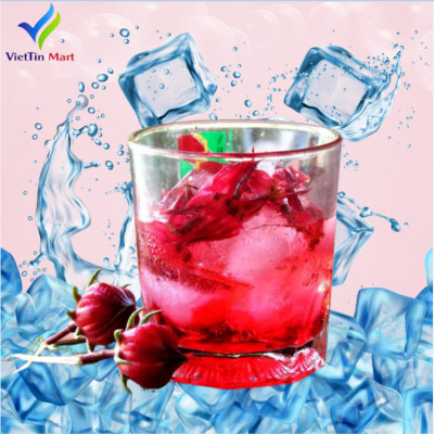 Hoa Atiso Đỏ Ngâm Đường Phèn 1kg VietTin Mart