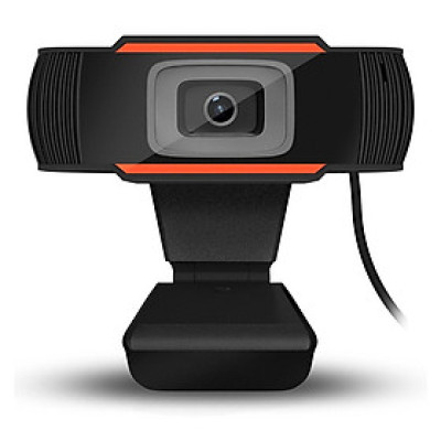 Webcam HXSJ A870 USB 480P tiêu cự cố định tích hợp Micrô hấp thụ âm thanh cho Máy tính để bàn Máy tính xách tay 