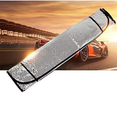 Bạt che nắng, chống nắng ô tô kích thước S, M, L, YM, YL 3 lớp có phản quang thông dụng