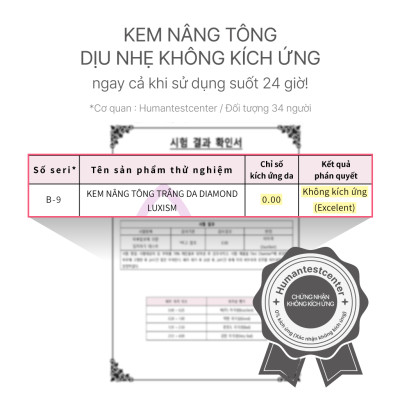 [COMBO 5 tuýp] Kem nâng tông trắng da Diamond Luxism 200ml – làm trắng da mặt & body tone-up cream