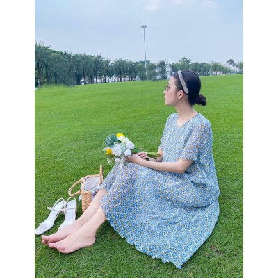 Baciami-Đầm hoa dập ly phôm rộng