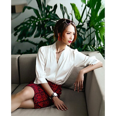 Áo Đắp Vạt Indy TOP190 Thời trang thiết kế Hity