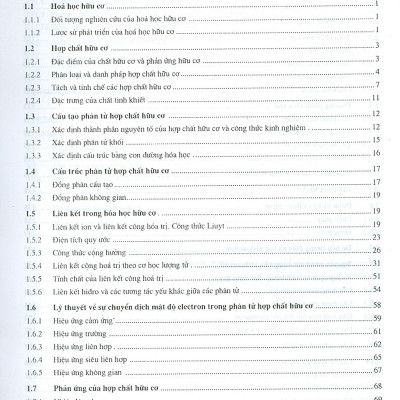 Combo 2 cuốn : Hóa Học Hữu Cơ 1 + 2 - TB lần thứ 5 ( năm 2020) 