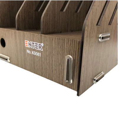 Kệ hồ sơ gỗ Enter KG061 lắp ráp