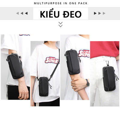 Túi Thể Thao Đa Năng CLEACCO Đựng Điện Thoại , Kháng Nước Nhiều Kiểu Đeo Phù Hợp Cho Nhiều Môn Thể Thao