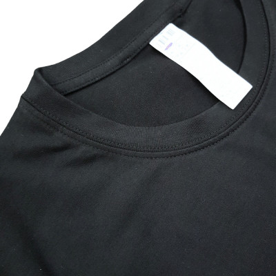 Áo thun nam nữ 80% Cotton Black20