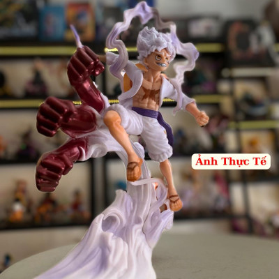 Mô Hình Luffy Gear 5 Bản 3 Đấm 17cm Mô hình One Piece Cao Cấp, Figure Mô Hình Anmie One Piece Luffy Vua Hải Tặc