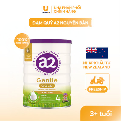 Combo 3 Lon Sữa a2 Milk a2 Gentle Gold Đủ Số Lon 800g