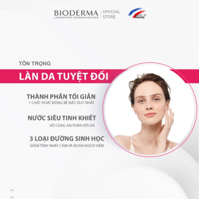 Nước tẩy trang Công Nghệ Micella Bioderma Sensibio H2O - 500ml