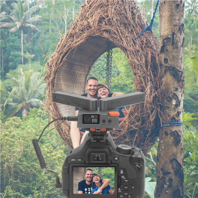 Comica Traxshot - Micro Super Cardioid, Thu Âm Định Hướng Cho Máy Ảnh, Điện Thoại - Hàng Chính Hãng