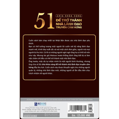 Sách - 51 Chìa Khóa Vàng Để Trở Thành Nhà Lãnh Đạo Truyền Cảm Hứng - MCBooks